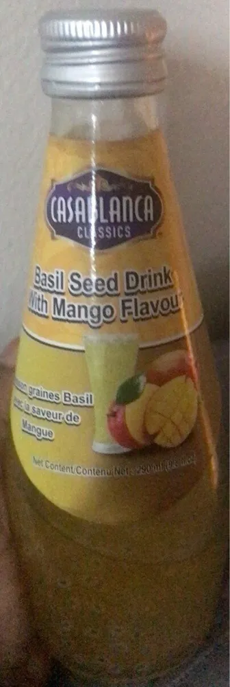 Basil seed drink