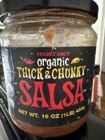 organic thick & chunky salsa