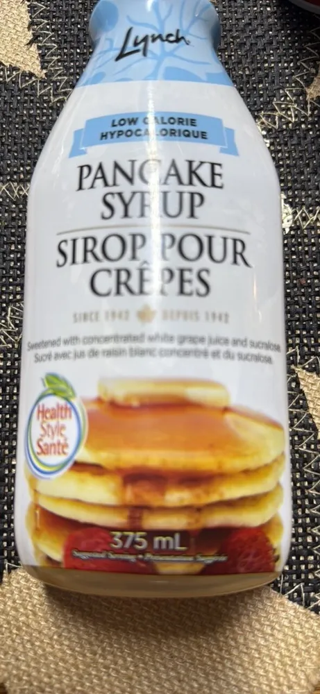 Sirop pour crêpes