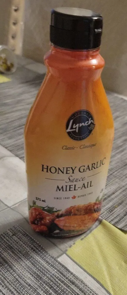 Honey garlic sauce Miele ail