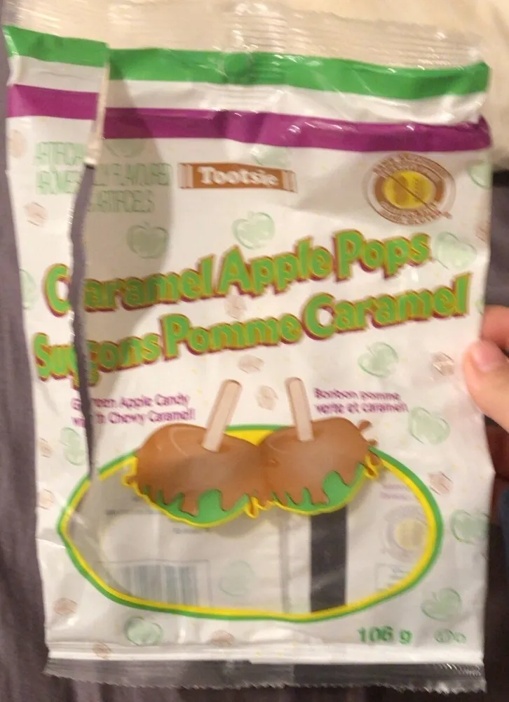 Caramel apple pops