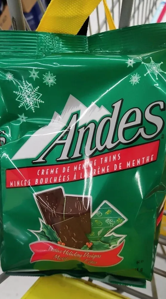 Chocolat crème de menthe