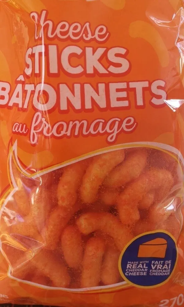 Batonnets aux fromage