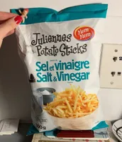Juliennes potato sticks