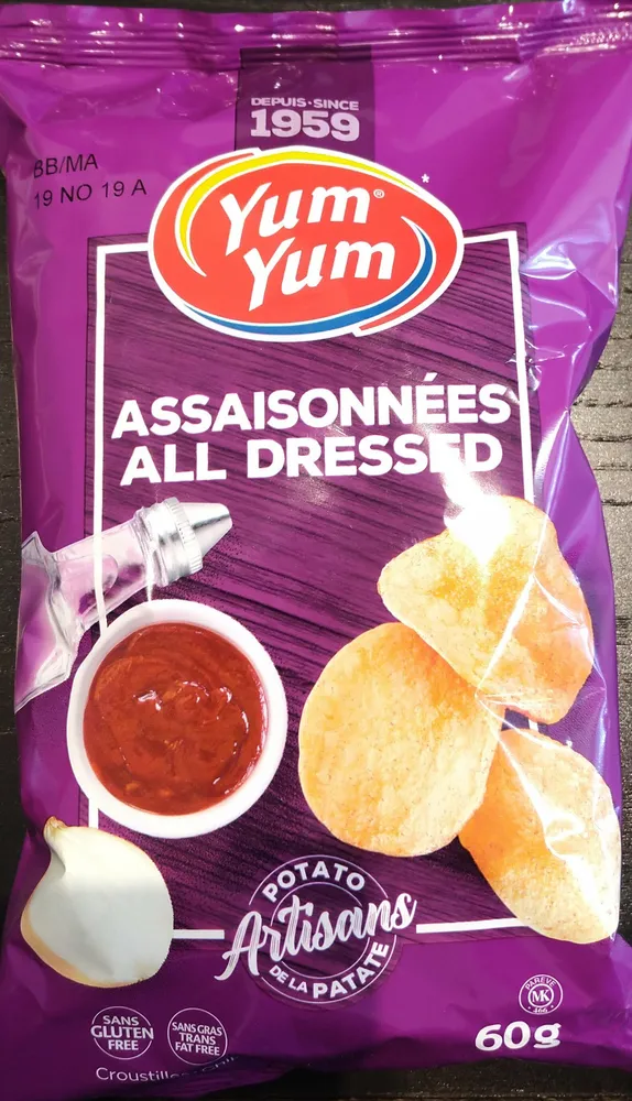 chips assaisonnées
