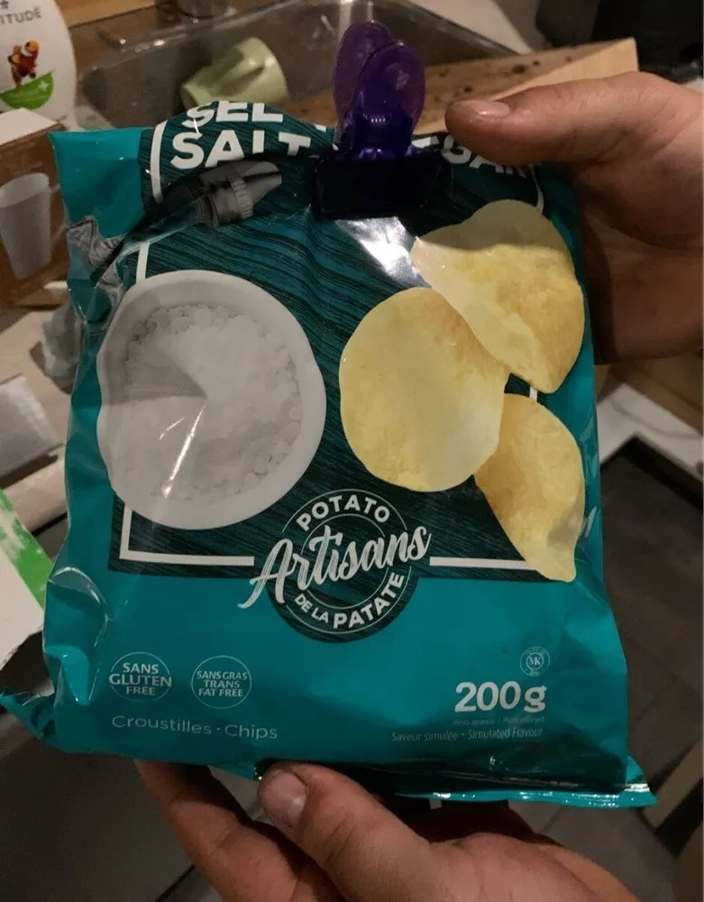 Chips sel et vinaigre
