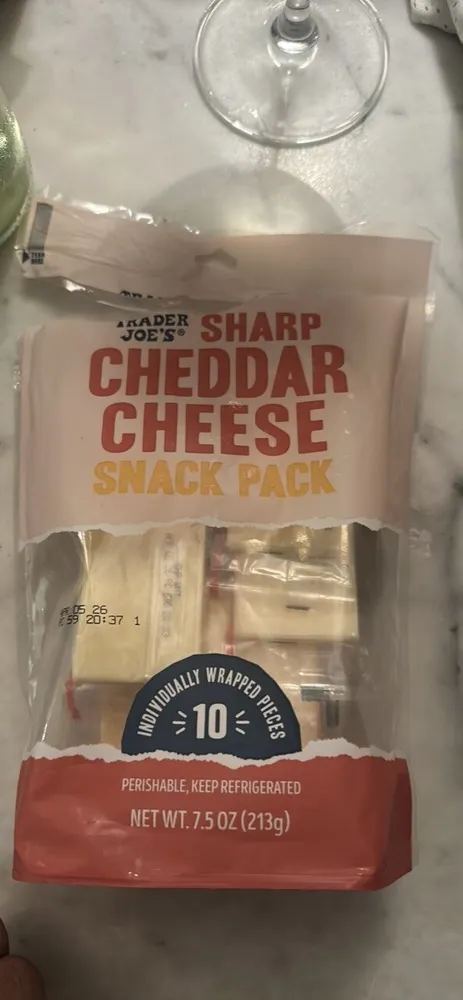 Sharp Cheddar Cheese Snack Pack