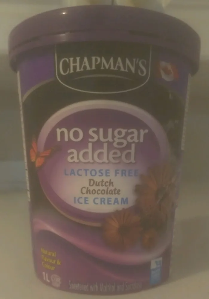 No Sugar Added Lactose Free Dutch Chocolate Ice Cream