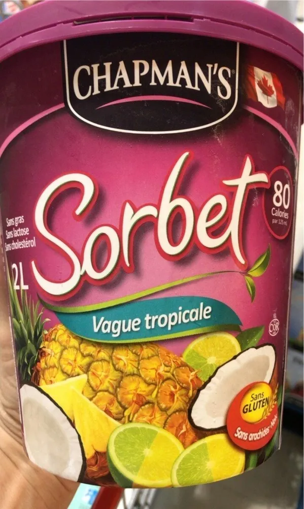 Sorbet vague tropicale