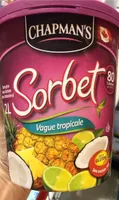 Sorbet vague tropicale