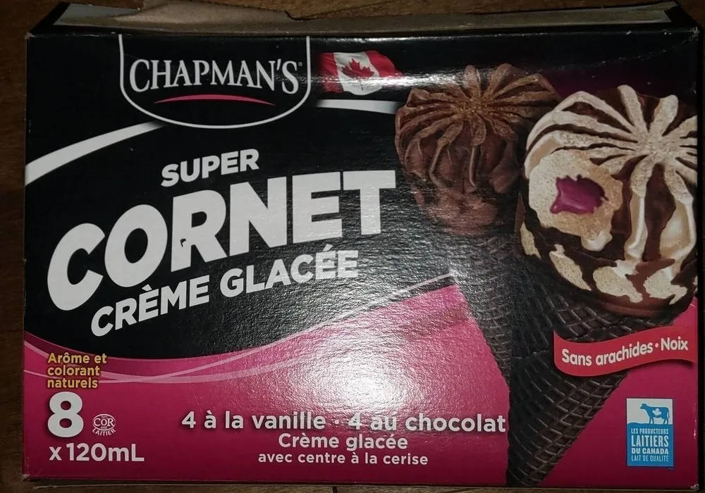 Super Cornet crème glacée