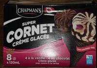 Super Cornet crème glacée
