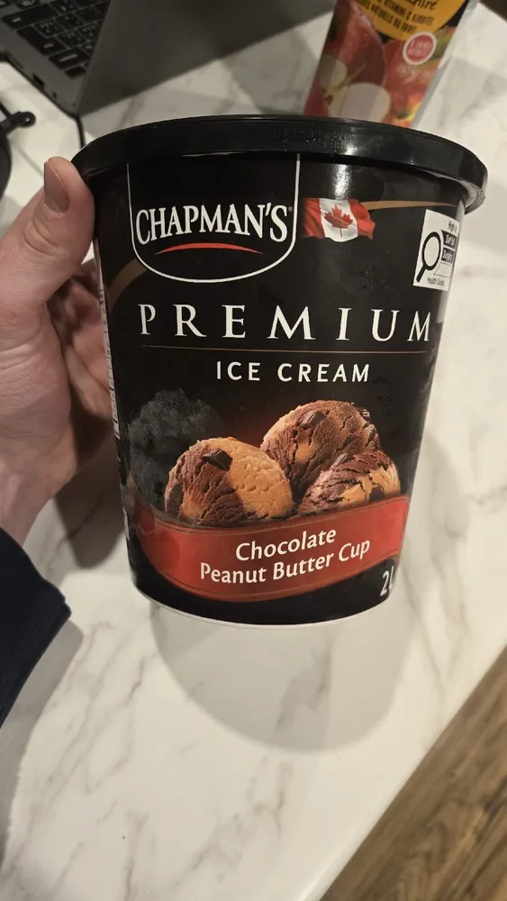 Chocolate Peanut Butter Cup Premium Ice Cream