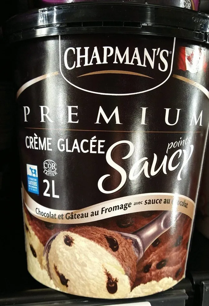 Crème glacée points saucy