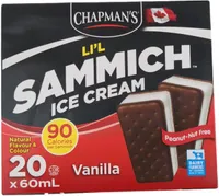 Li'l Sammich Ice Cream Vanilla
