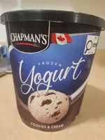 Yogourt glacé Biscuits et crème