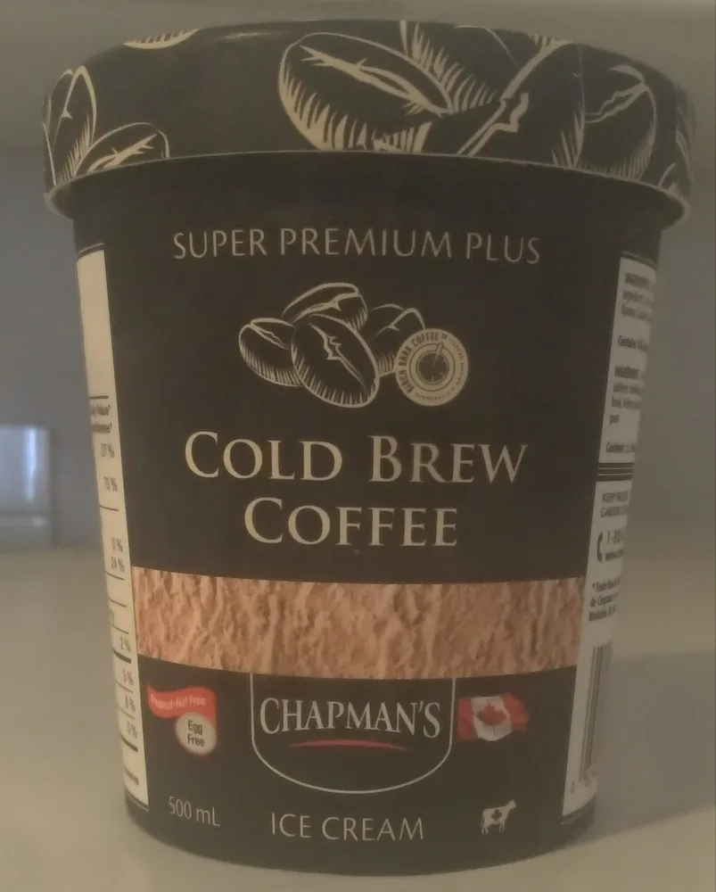 Cold Brew Coffee Super Premium Plus Ice Cream