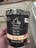 Peach Melba Ice Cream