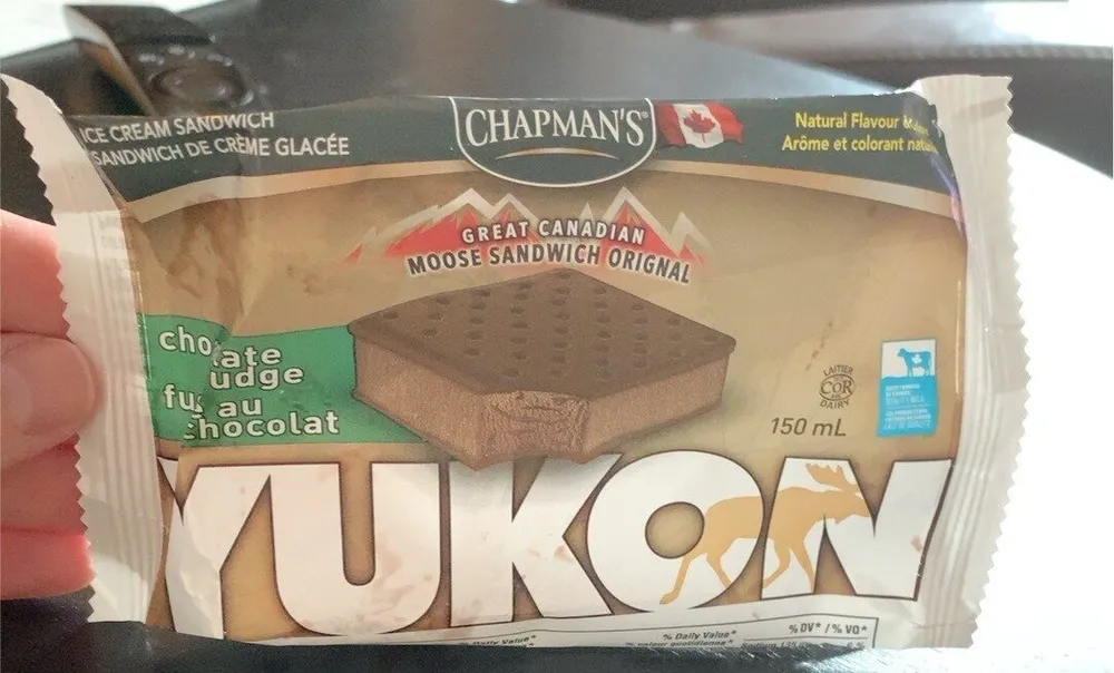 Yukon ice cream sandwich