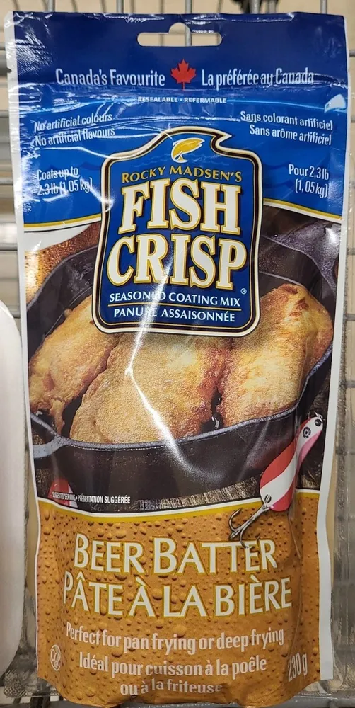 Seasoned coating mix - Beer batter