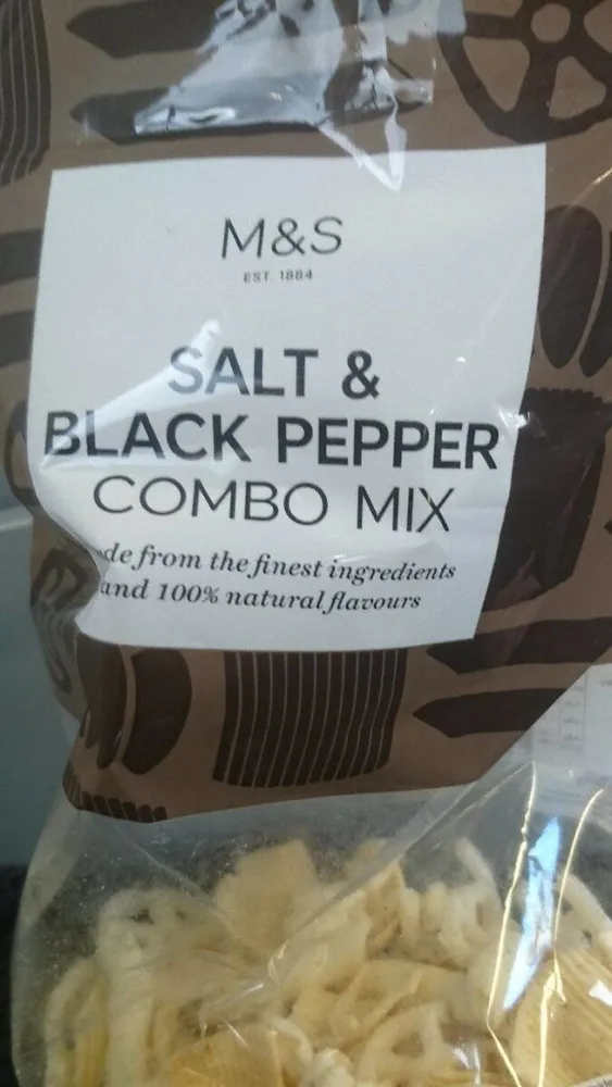 Salt and black pepper combo mix