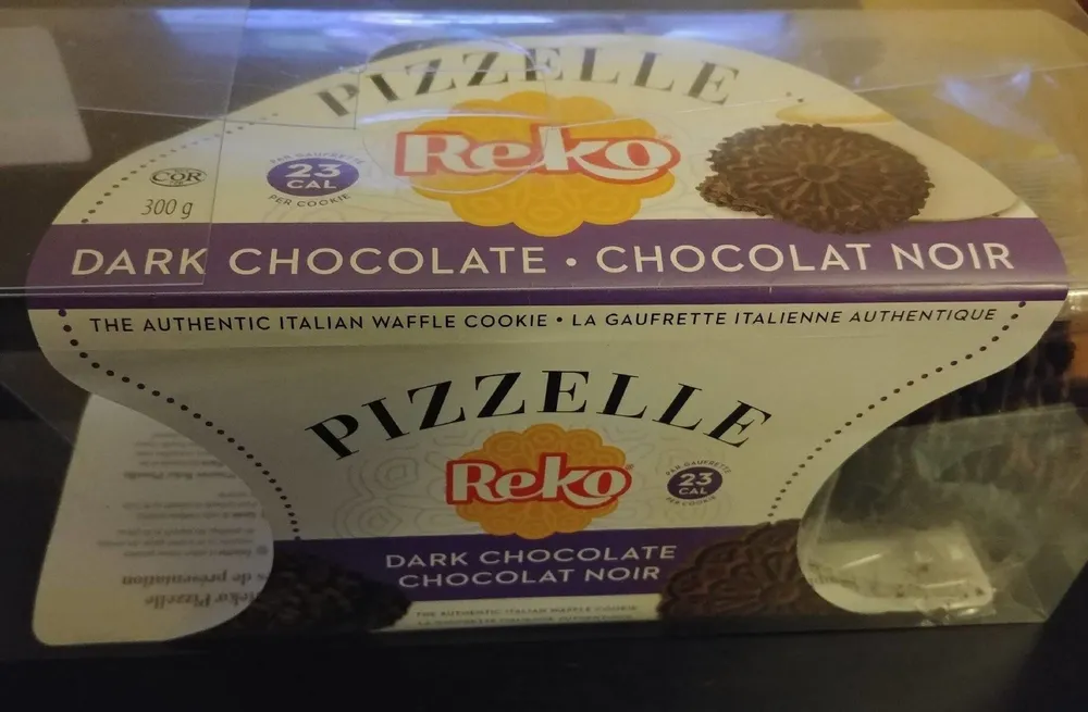 Pizzelle gaufrette chocolat