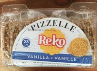Gaufrette italienne a la vanille