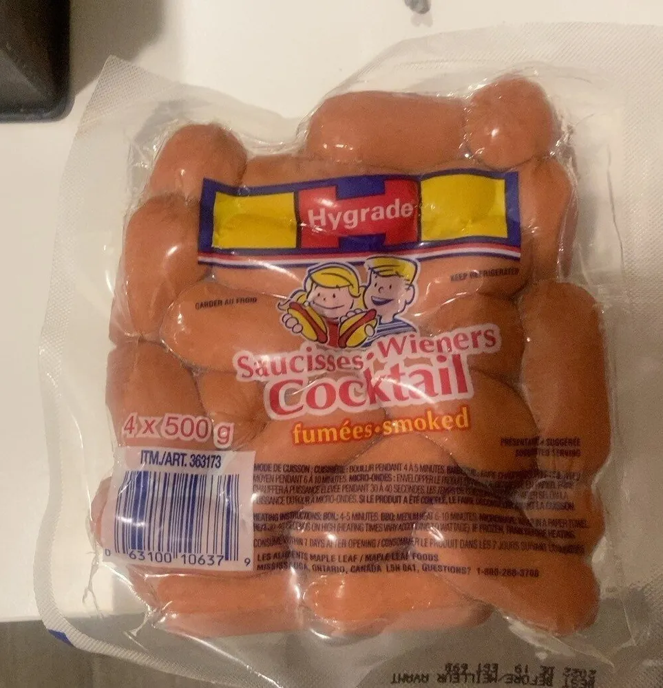Saucisses cocktail