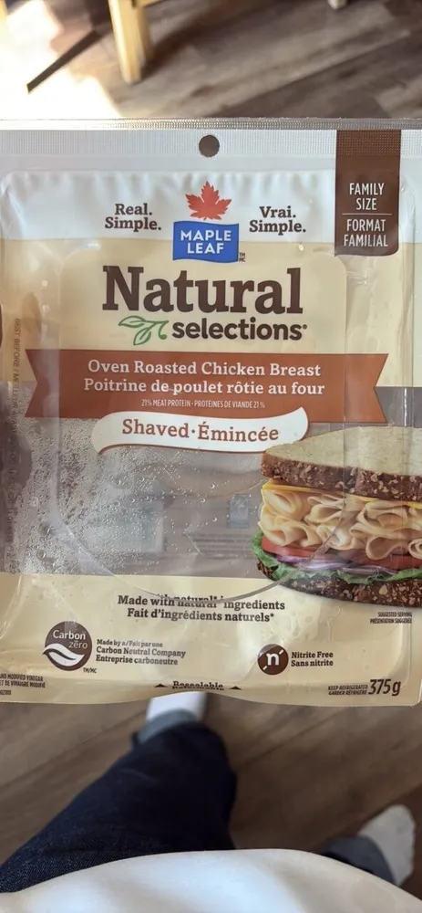 Poitrine de poulet rotie au four