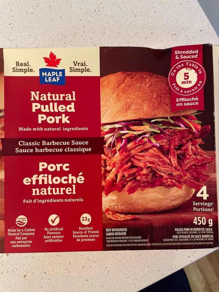 Natural Pulled pork