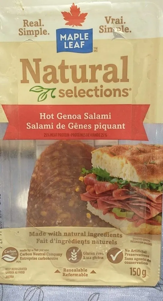Salami de gênes piquant
