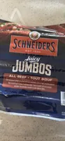 Juicy Jumbos All Beef Wieners