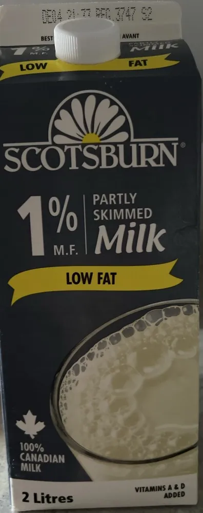 1% Partly Skimmed Milk