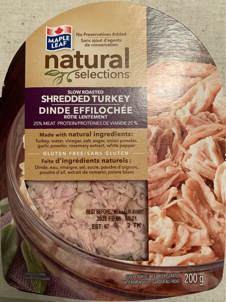 Dinde Effilochée