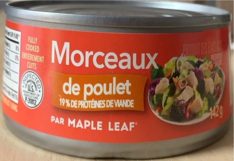 Morceaux de poulet