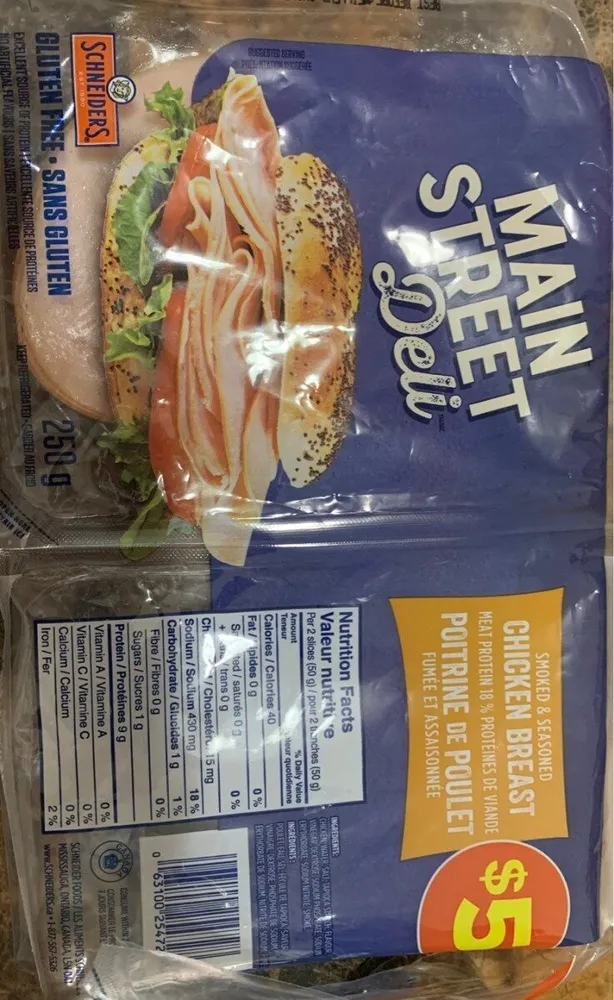 Smoked & Seasoned Chicken Breast
