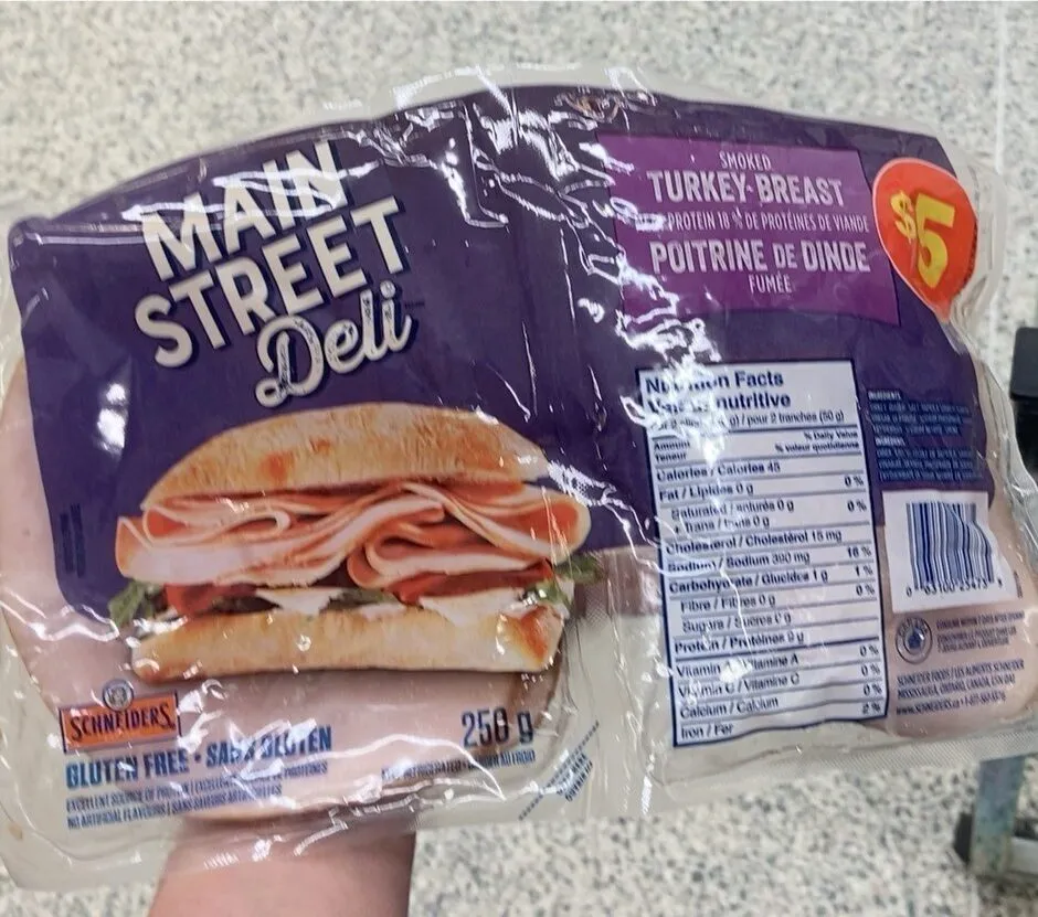 Smoked turkey breast