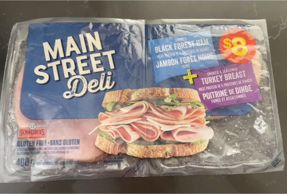 Main Street Deli Smoked Black Forest and Turkey