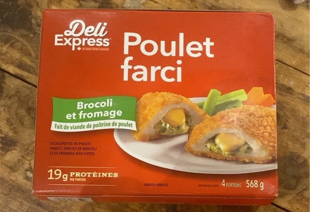 Poulet Farci brocoli et fromage