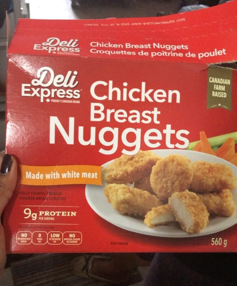 Chicken breast nuggets
