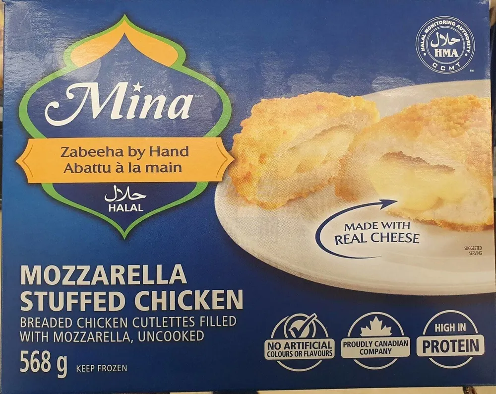 Mozzarella stuffed chicken