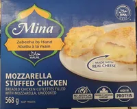 Mozzarella stuffed chicken
