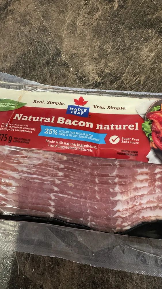 Bacon maple leaf