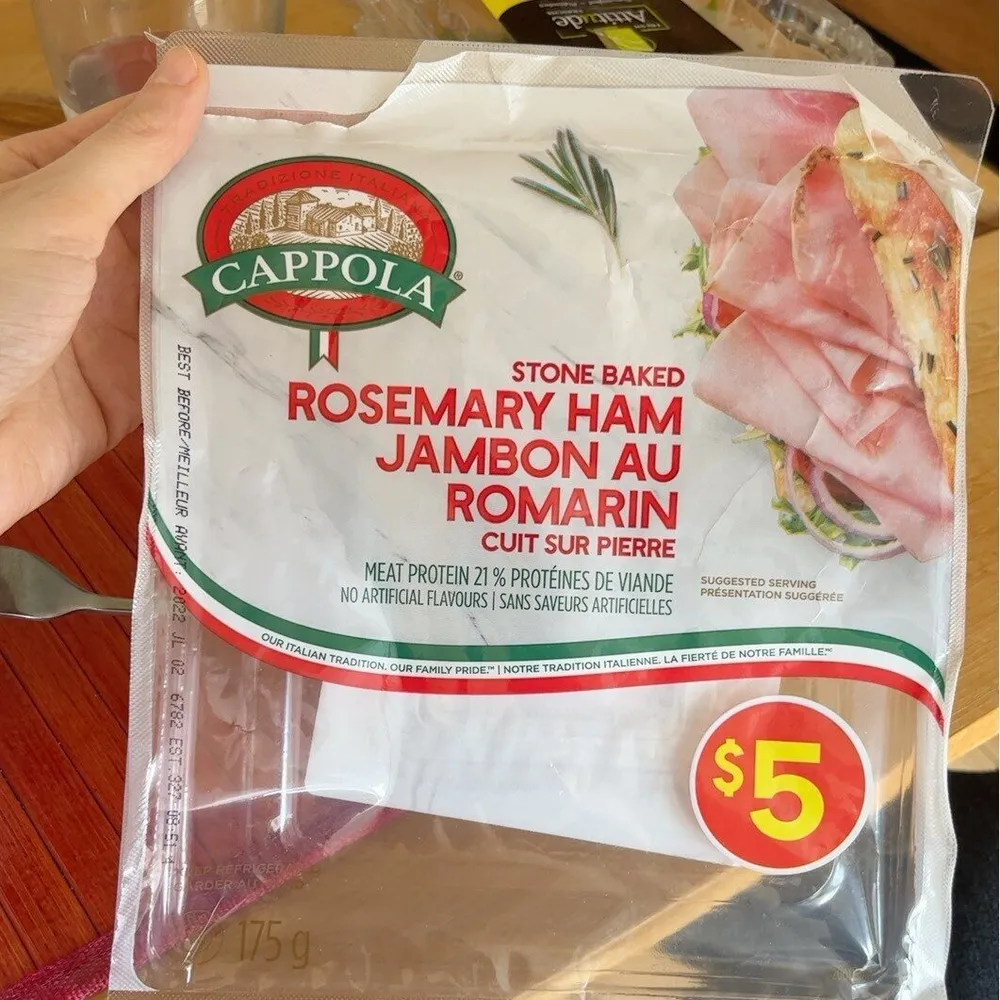 Jambon au romarin