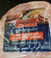 Jambon fumé tranché