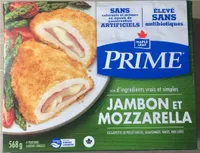Jambon et mozzarella