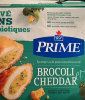 Natural chicken cutlette stuffed with broccoli & cheddar
