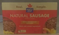 Natural Sausage Pork Breakfast Sausage Patties