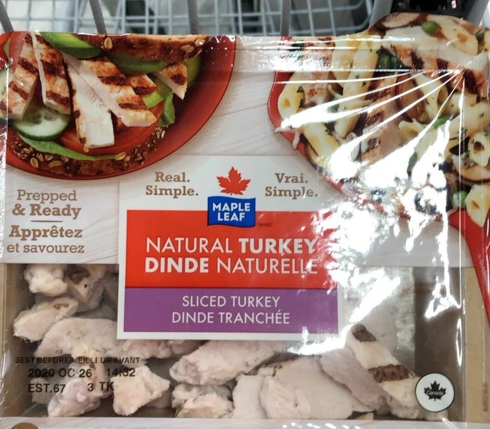 Dinde tranchee