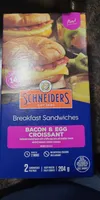 Schneid Bacon Egg Croissant